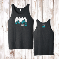 757LIFE Surfboards Adult Tank Top