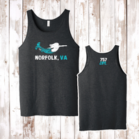 Norfolk Mermaid Adult Tank Top