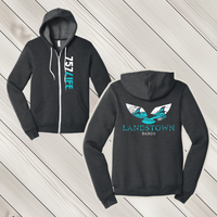 LHS Bands Youth Full Zip Hooded Sweatshirt