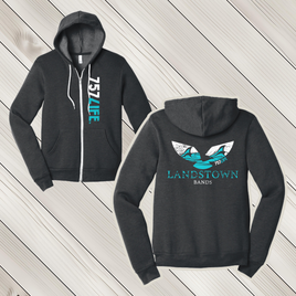 LHS Bands Adult Full Zip Hooded Sweatshirt