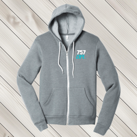 VB Boardwalk: Neptune Youth Full Zip Hooded Sweatshirt