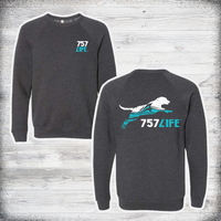 757LIFE: Jumping Dog Crewneck Sweatshirt