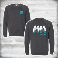 757LIFE: Surfboards Crewneck Sweatshirt