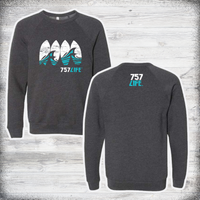 757LIFE: Surfboards Crewneck Sweatshirt