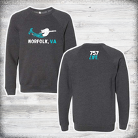 Norfolk: Mermaid Crewneck Sweatshirt