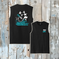 757LIFE Hunting Dog Adult Muscle Tank