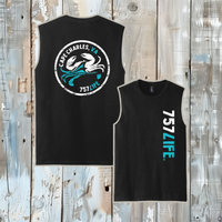 Cape Charles Crab Adult Muscle Tank