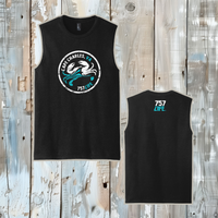 Cape Charles Crab Adult Muscle Tank