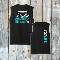 Cape Chuck Golf Cart Adult Muscle Tank