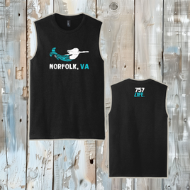 Norfolk Mermaid Adult Muscle Tank