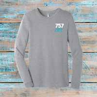 757 is for Lovers Youth Triblend Long Sleeve Tee