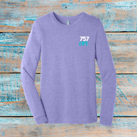 757 if for Lovers Adult CVC Long Sleeve Tee