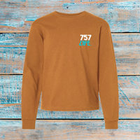 757 is for Lovers Youth Triblend Long Sleeve Tee