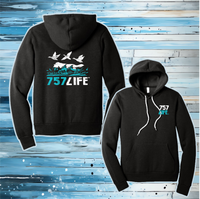 757LIFE: Waterfowl Dog Adult Pullover Hoodie