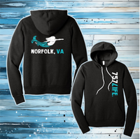 Norfolk: Mermaid Adult Pullover Hoodie