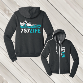Cape Charles: Watermen Youth Full Zip Hooded Sweatshirt