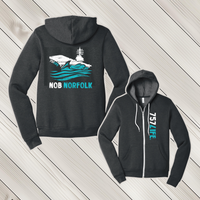 NOB Norfolk Youth Full Zip Hooded Sweatshirt