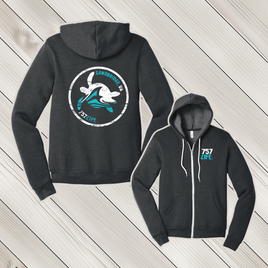 Sandbridge: Turtles Adult Full Zip Hooded Sweatshirt