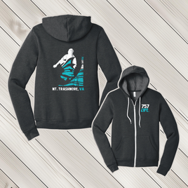 Mt. Trashmore: Skater Youth Full Zip Hooded Sweatshirt