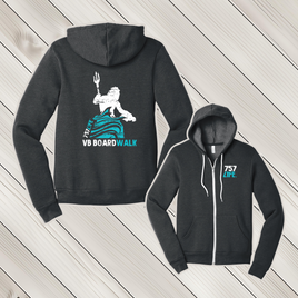 VB Boardwalk: Neptune Youth Full Zip Hooded Sweatshirt