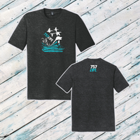 757LIFE: Hunting Dog Adult Triblend Short Sleeve Tee