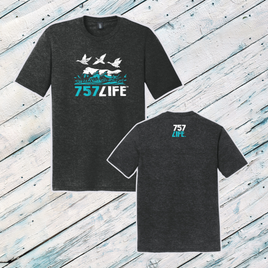 757LIFE: Waterfowl Dog Youth Triblend Short Sleeve Tee
