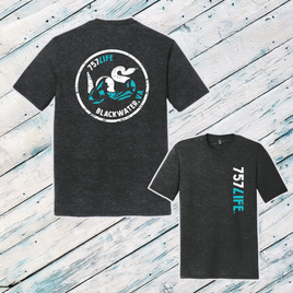 Blackwater: Rattlesnake Adult Triblend Short Sleeve Tee