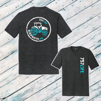 Blackwater: Tractor Adult Triblend Short Sleeve Tee