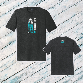 Cape Charles: Lighthouse Youth Triblend Short Sleeve Tee