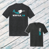 Norfolk: Mermaid Youth Triblend Short Sleeve Tee