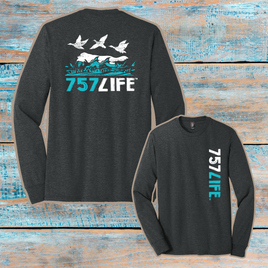 757LIFE: Waterfowl Dog Adult CVC Long Sleeve Tee (Copy)