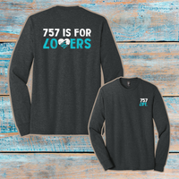 757 is for Lovers Youth Triblend Long Sleeve Tee