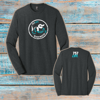 Blackwater: Rattlesnake Youth Triblend Long Sleeve Tee