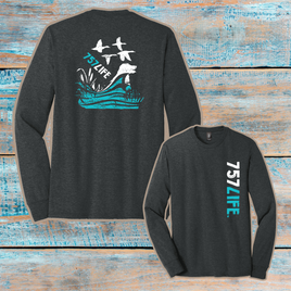 757LIFE: Hunting Dog Adult CVC Long Sleeve Tee