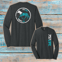 Pungo: Horse Adult CVC Long Sleeve Tee