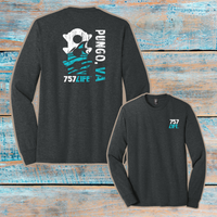 Pungo: Stoplight Youth Triblend Long Sleeve Tee