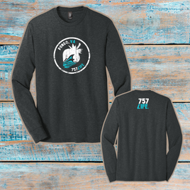 Pungo: Strawberry Adult CVC Long Sleeve Tee