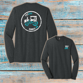 Pungo: Tractor Youth Triblend Long Sleeve Tee
