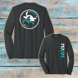 Sandbridge: Turtles Youth Triblend Long Sleeve Tee