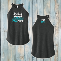 757LIFE: Waterfowl Dog Ladies' Rocker Tank