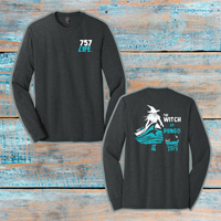 The Witch of Pungo Youth Triblend Long Sleeve Tee