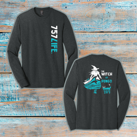 The Witch of Pungo Youth Triblend Long Sleeve Tee