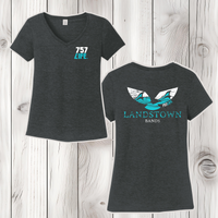 LHS Bands Ladies' V-Neck Tee