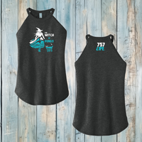 The Witch of Pungo Ladies' Rocker Tank