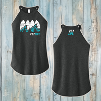 757LIFE: Surfboards Ladies' Rocker Tank