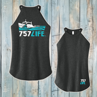 Cape Charles: Watermen Ladies' Rocker Tank