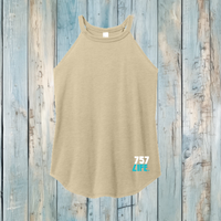 Cape Charles Crab Ladies' Rocker Tank