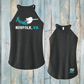 Norfolk Mermaid Ladies' Rocker Tank