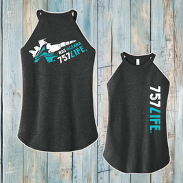 NAS Oceana Ladies' Rocker Tank