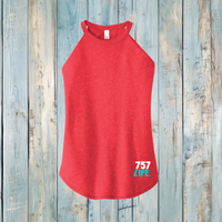 Cape Charles Crab Ladies' Rocker Tank